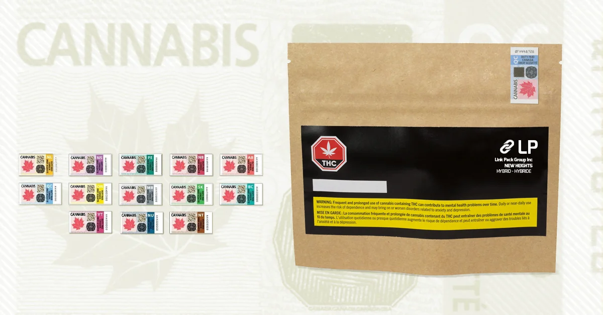 Excise Stamp Labeling for Cannabis