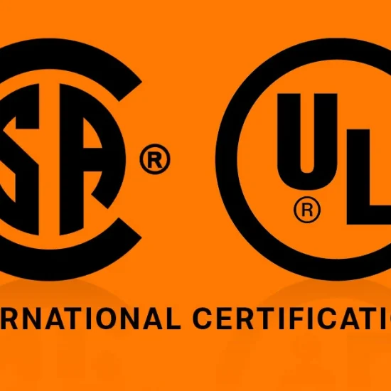 International Safety Certifications