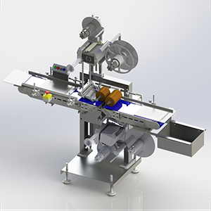 Automatic Top & Bottom Labeling Machine