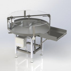 Rotary Infeed or Unscrambler Table