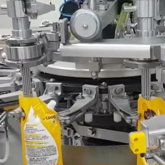 Automated Liquid Pouch Bagging Machine