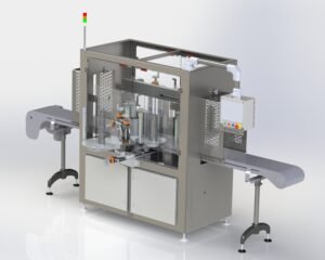 Elita dual-side pail labeler