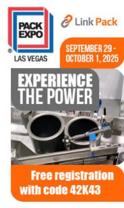 Pack Expo Las Vegas Image with Comp Code for free registration