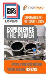Pack Expo Las Vegas Image with Comp Code for free registration