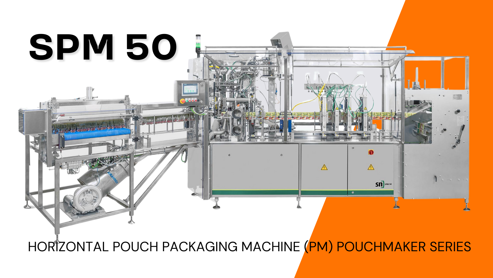 SMP 50 Compact HFFS Spouted Pouch Labeler