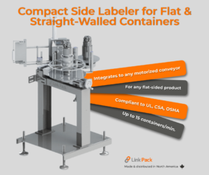 Image of a Link Pack compact side Labeler