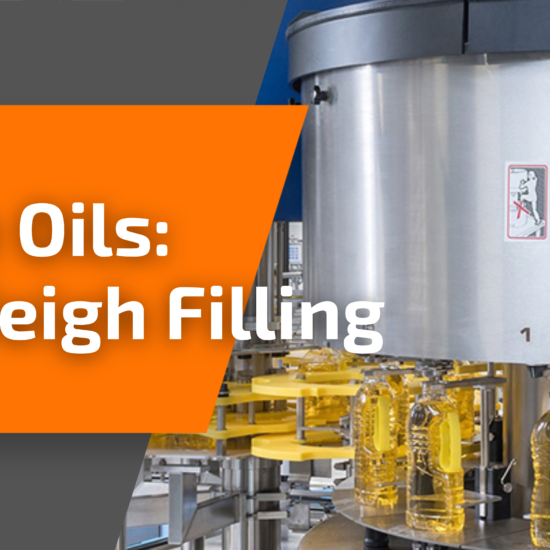 Serac net weight filling for edible oils
