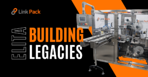 Link Pack Elita Labeler with Laser Etching and vision system