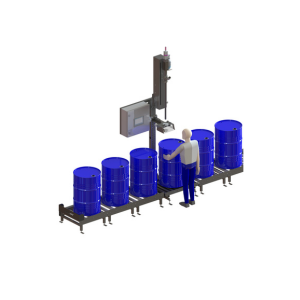 AiCROV LSB semi-automatic drum filling machine