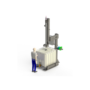 AiCROV LSC semi-automatic drum filling machine